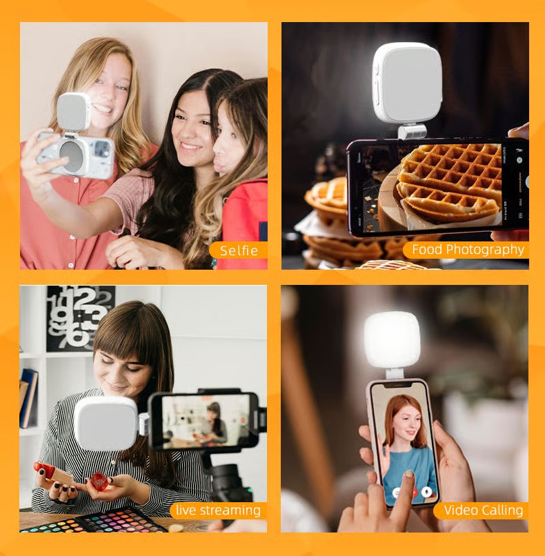💥 3-in-1 Magnetic Beauty Selfie Light with mirror for Phones - Image 3