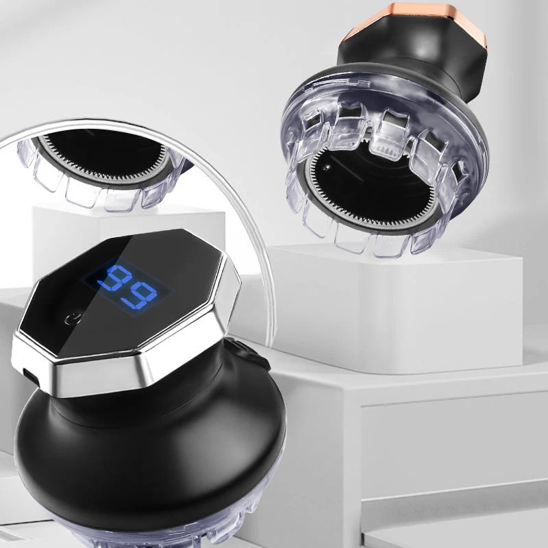 Circular Electric Hair Clipper with LED Display - Image 3