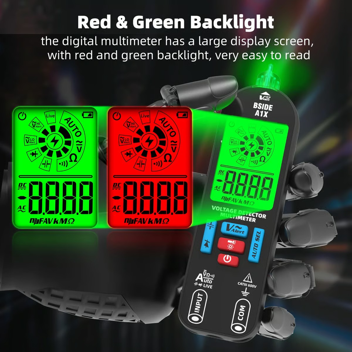 🛠️Rechargeable Smart Digital Multimeter Tester | Auto Range