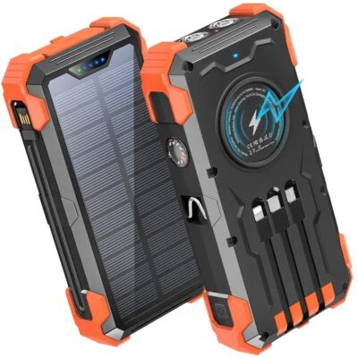 🔥Solar Charger Power Bank - ⚡Solar Power Bank