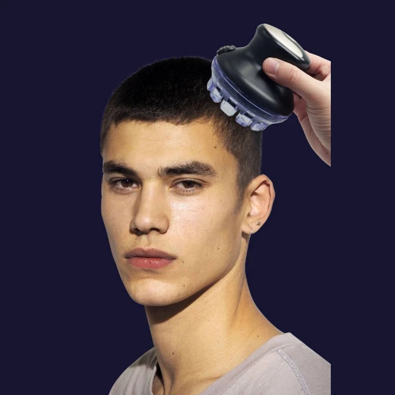 Circular Electric Hair Clipper with LED Display - Image 9