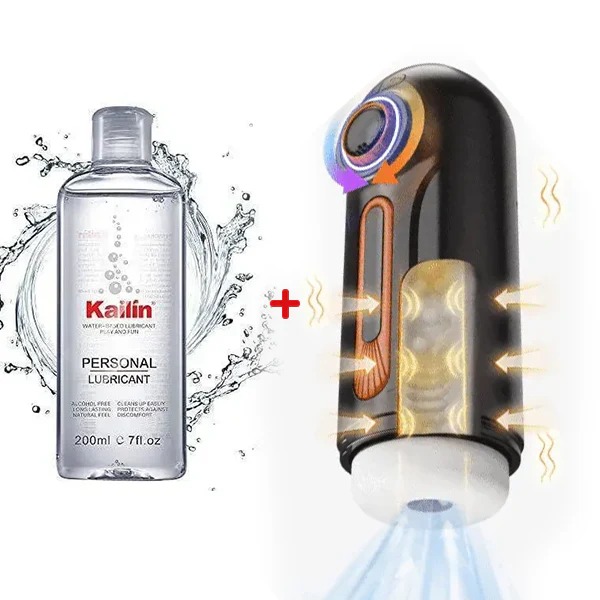 10 Thrusting 10 Vibrating 3 Sucking Heating Male Masturbator - Image 7