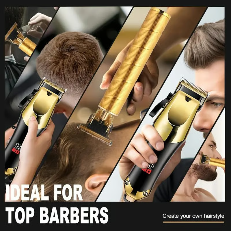 Professional Blonde Hair Clipper & Trimmer Kit for Men🪒 - Image 9
