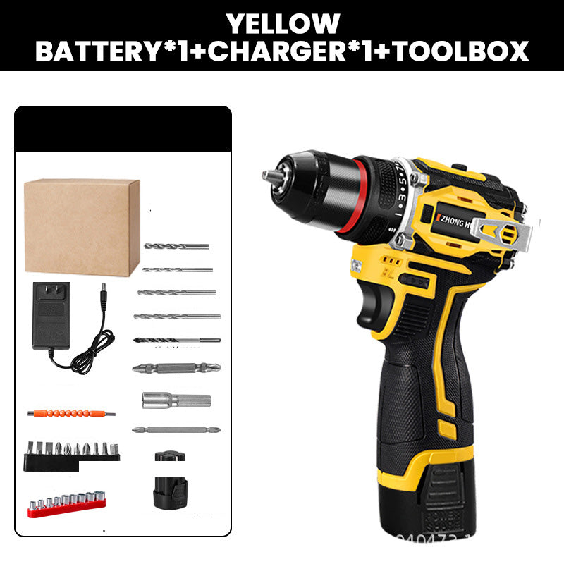 Clearance sale🔥Brushless Electric Cordless Drill with Battery & Charger - Image 11