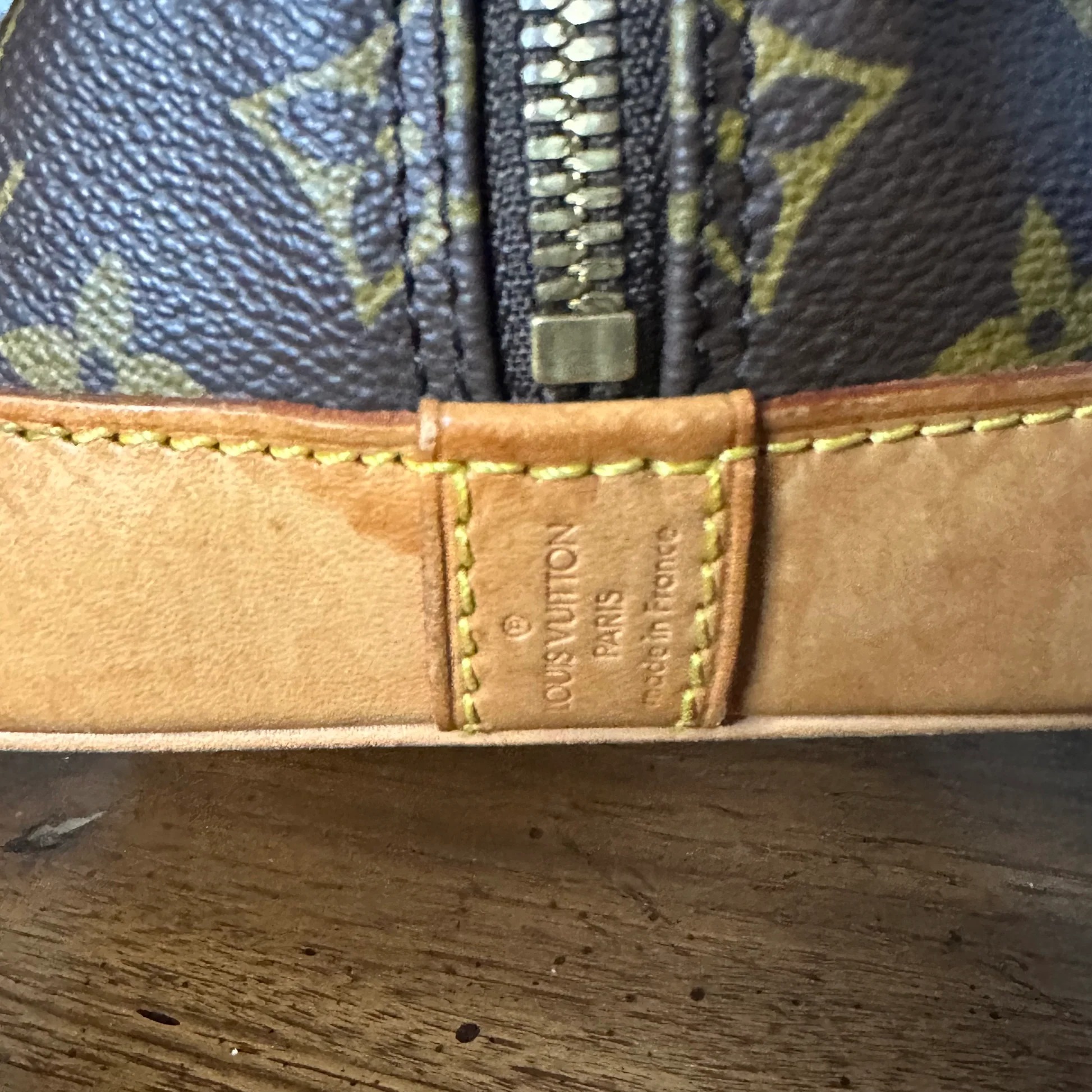Vintage Louis Vuitton 1996 Monogram Alma PM Bag - Image 14