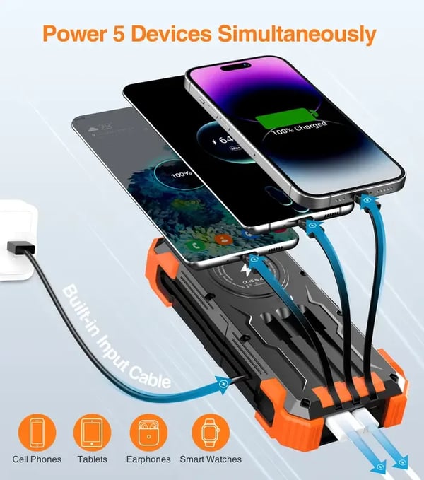 🔥Solar Charger Power Bank - ⚡Solar Power Bank - Image 5