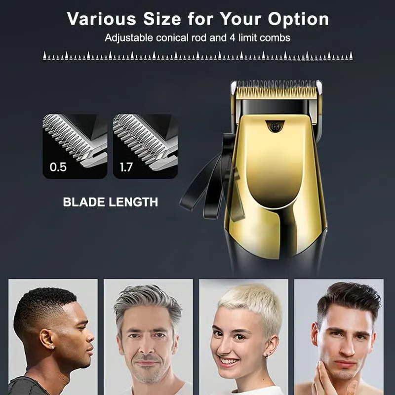 Professional Blonde Hair Clipper & Trimmer Kit for Men🪒 - Image 13