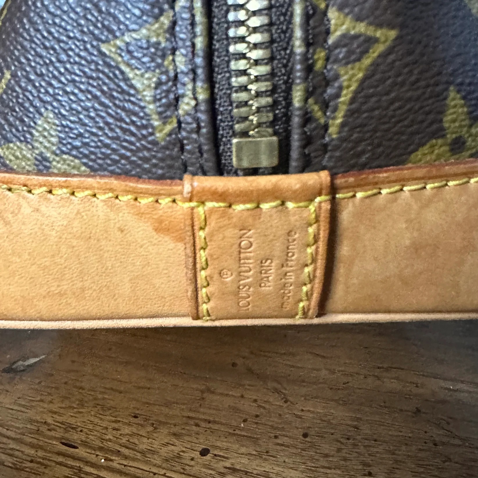 Vintage Louis Vuitton 1996 Monogram Alma PM Bag - Image 16