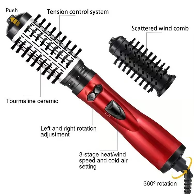 🎁 3-in-1 Hot Air Styler and Rotating Hair Dryer for Dry hair, curl hair, straighten hair - Image 8