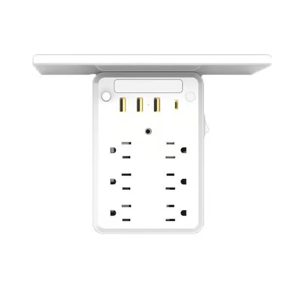 Wall Socket Extender with Shelf & USB Ports – Organize & Power Up Your Space 🌟 - Image 10