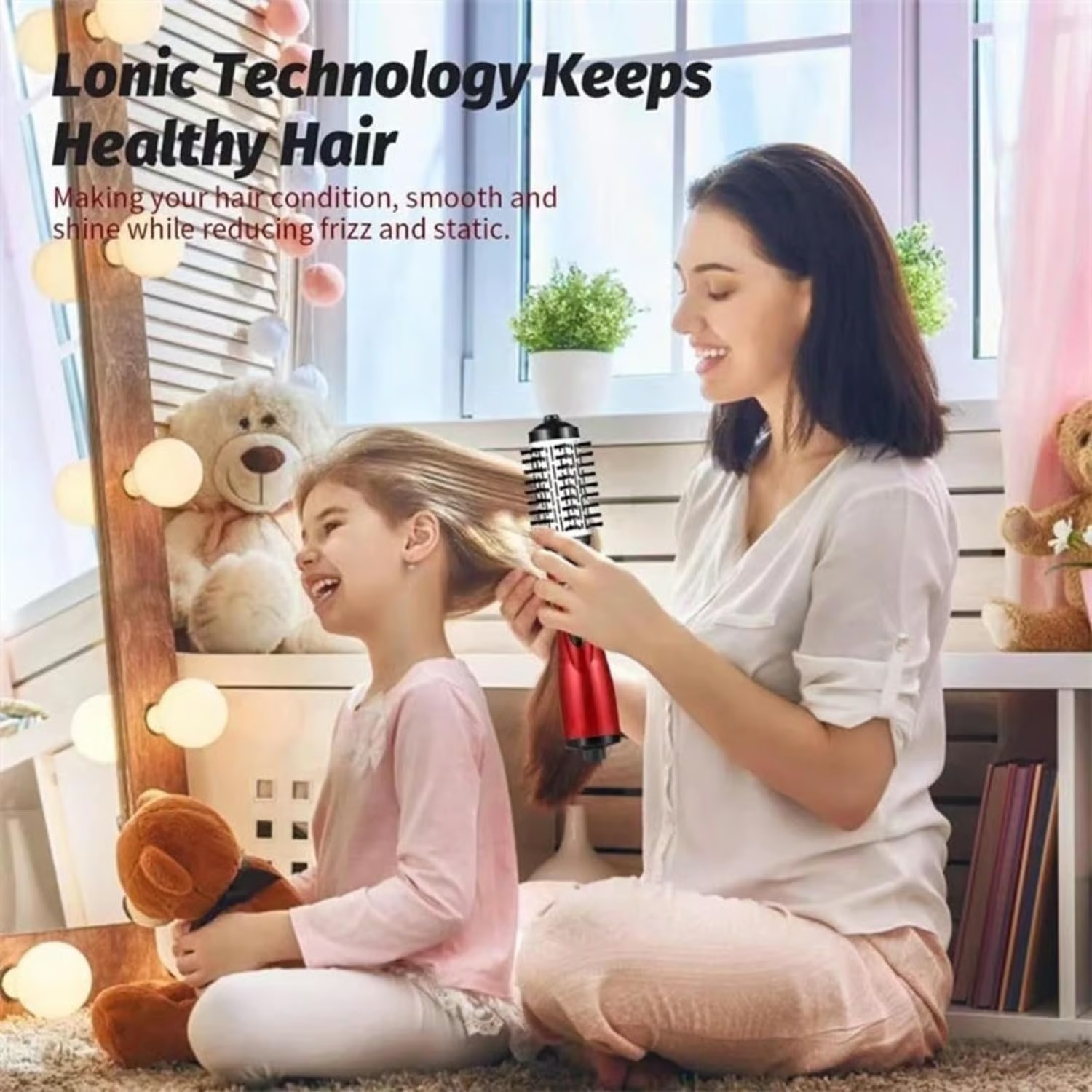 🎁 3-in-1 Hot Air Styler and Rotating Hair Dryer for Dry hair, curl hair, straighten hair - Image 10