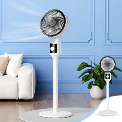 🍃Oscillating Electric Stand Fan with Adjustable Height
