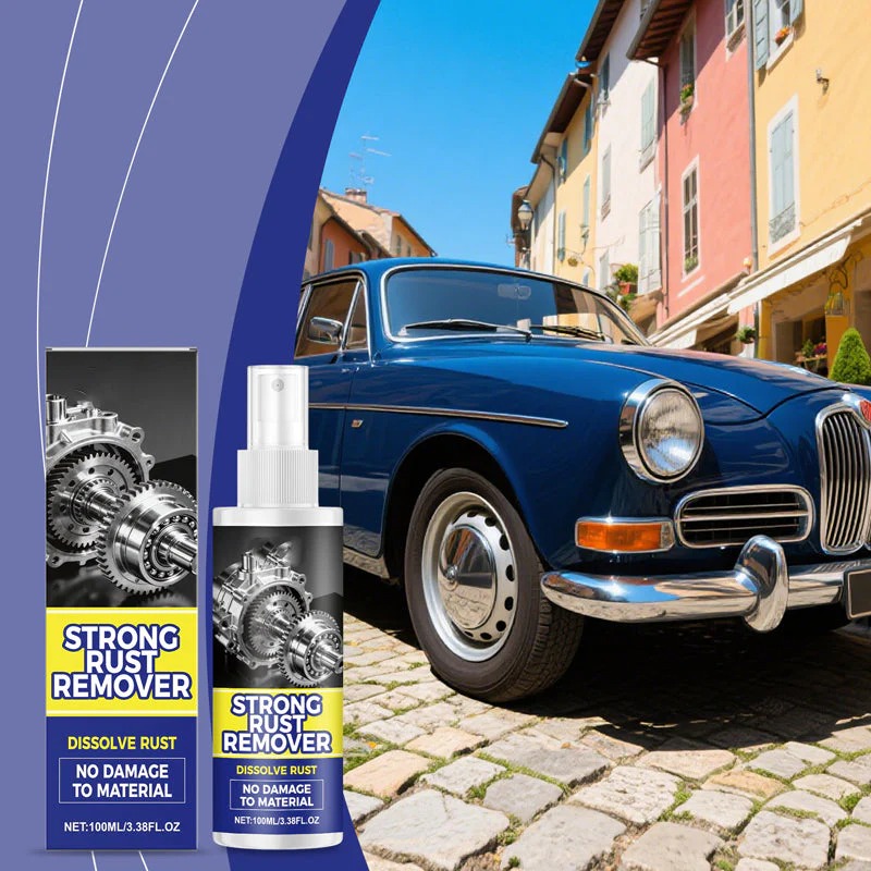 💫All-in-One Powerful Rust Remover Spray For Cars – Works on Bumpers, Exhausts & Trim, Effortless Rust Removal in Minutes
