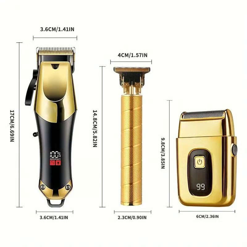 Professional Blonde Hair Clipper & Trimmer Kit for Men🪒 - Image 16