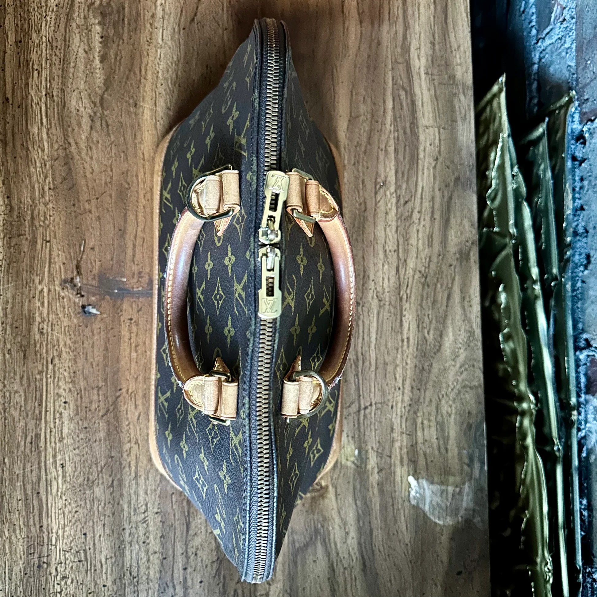 Vintage Louis Vuitton 1996 Monogram Alma PM Bag - Image 4